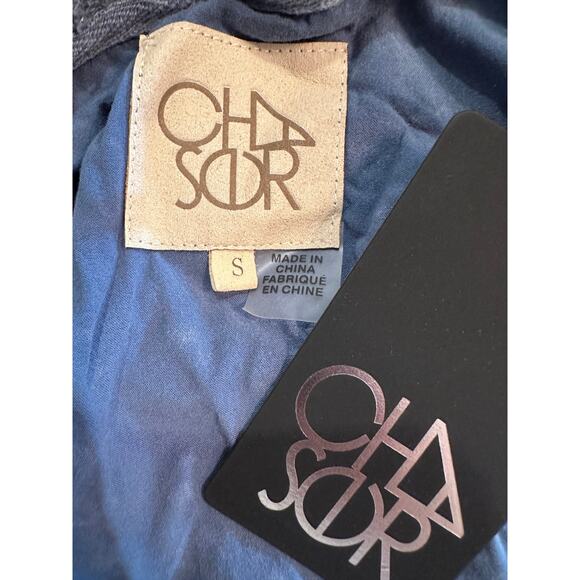 Chaser Coastal Cloth Zip Up Hoodie Jacket - Vintage Blue - size S - Picture 10 of 14